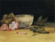 Hirst, Claude Raguet Empty Glass Bowl Surrounded Sweden oil painting artist